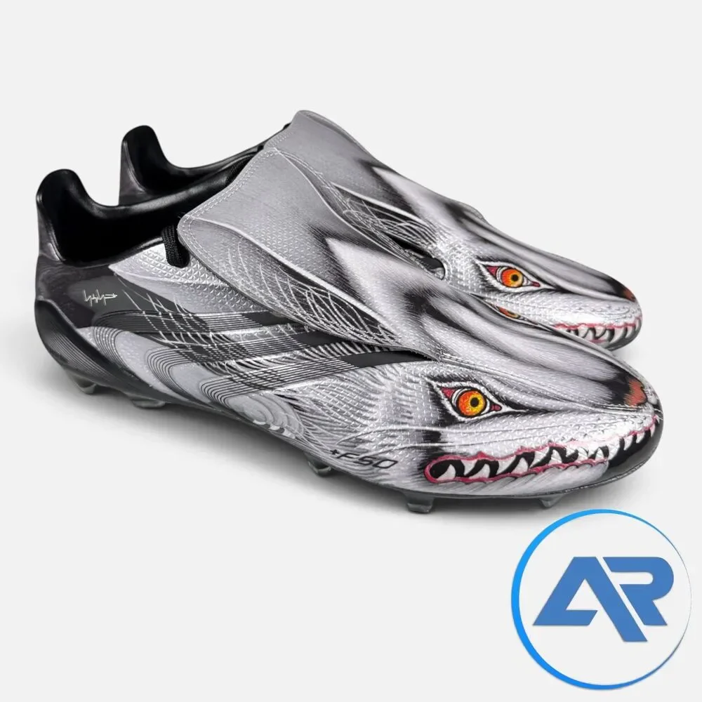 adidas F50 Elite FG Tunit Y-3 Wolf KJ6541 Soccer Cleats Men's Size 12.5